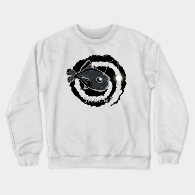 Anglerfish snack. Crewneck Sweatshirt by NúmenorCore